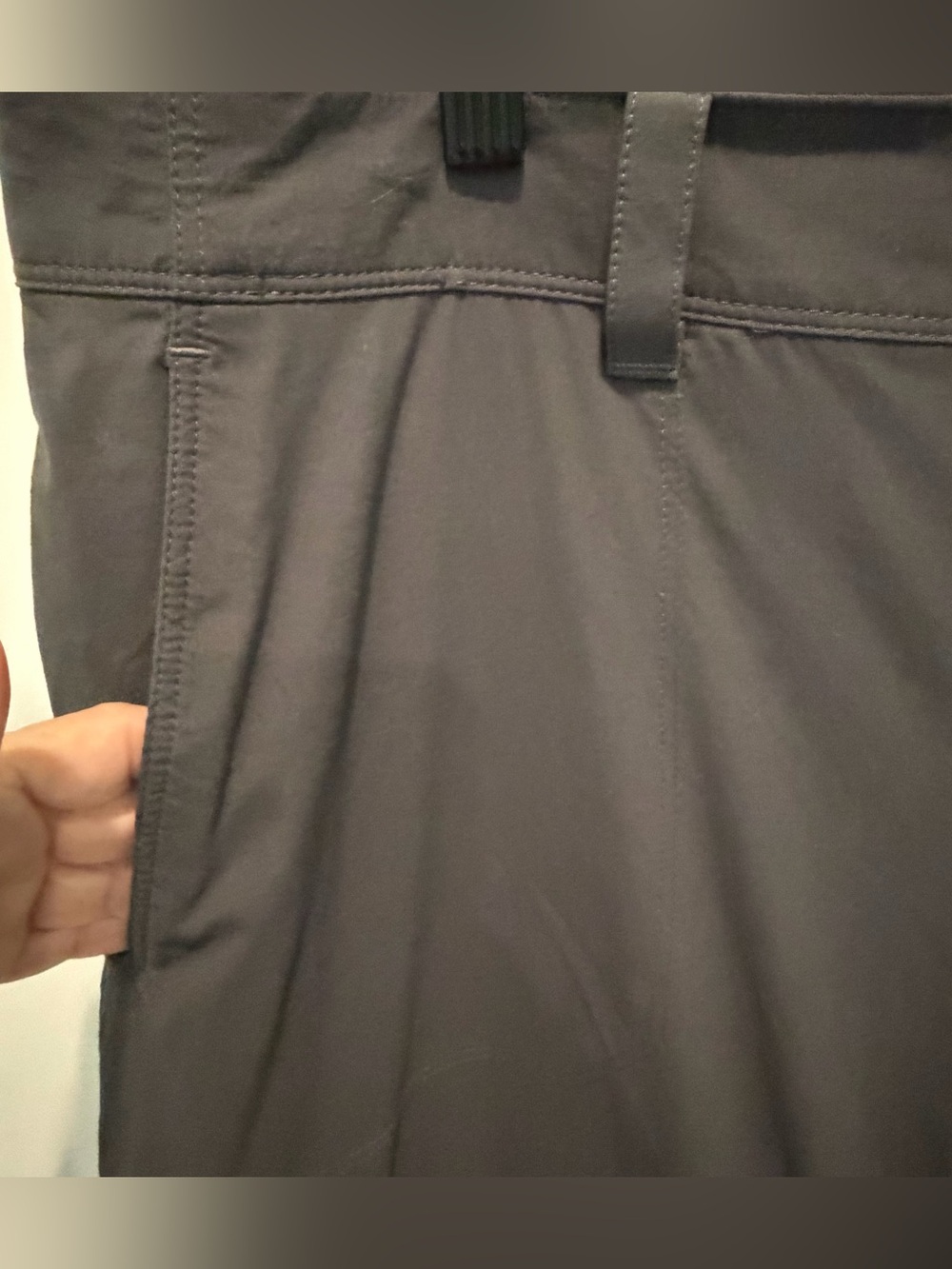 LL Bean Men’s Convertible Zip-Off Hiking Outdoor Pants Size 40/32 Nylon Spandex - Picture 4 of 10